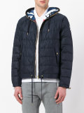 checkered down jacket 