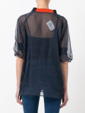 layered sheer blouse