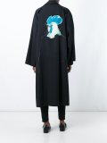 single breasted oversized coat