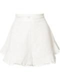 embroidered detail shorts 