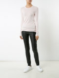 ribbed T-shirt