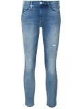 'Looker' frayed ankle jeans