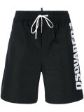side logo swim short
