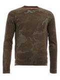 camouflage pattern pullover