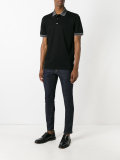 collar detail polo shirt