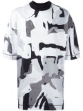 abstract print T-shirt
