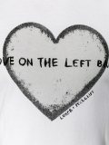 love on the left bank印花T恤