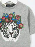 tiger print T-shirt 