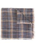 checked scarf