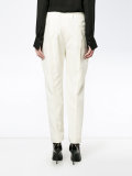 straight-leg trousers