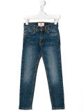 medium wash denim jeans