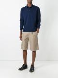 longsleeved polo shirt