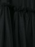 pleated tulle blazer