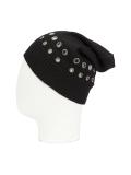 grommet detailed beanie