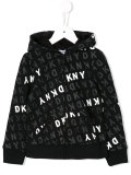 logo图案连帽夹克