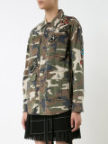 camouflage print jacket