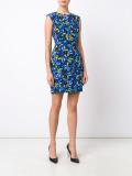 sleeveless fitted dress