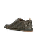 woven lace up shoes  