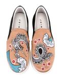 Dragon slip-on sneakers