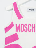 logo print tank top 