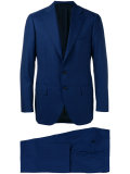 straight cut suit