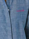 embroidered denim shirt