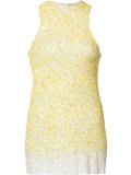 sequinned tank