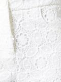 floral lace trousers