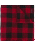 checked scarf