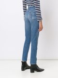 distressed skinny jeans