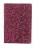 crocodile skin effect cardholder
