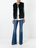 fur vest