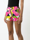 floral print shorts