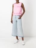 flared cropped jeans