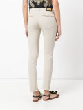 frayed trim jeans 