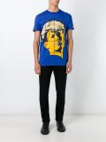 face print T-shirt