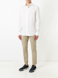 spread collar shirt    