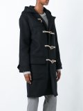 hooded duffle coat