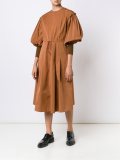 抽绳腰带连衣裙