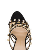 embellished multi-strap sandals