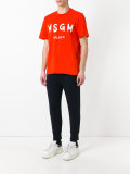logo print T-shirt