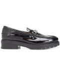 chain detailing loafers