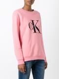 logo print sweatshirt