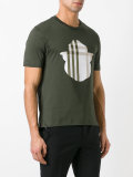 check motif T-shirt