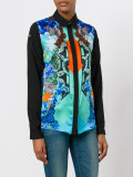 printed panel shirt 