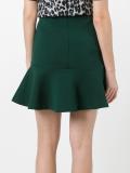 peplum mini skirt
