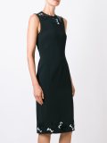 sequin embellished rose dress