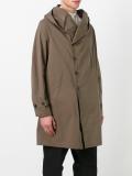 hooded coat