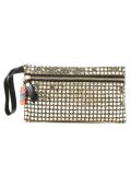 metallic purse