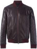 leather bomber jacket 